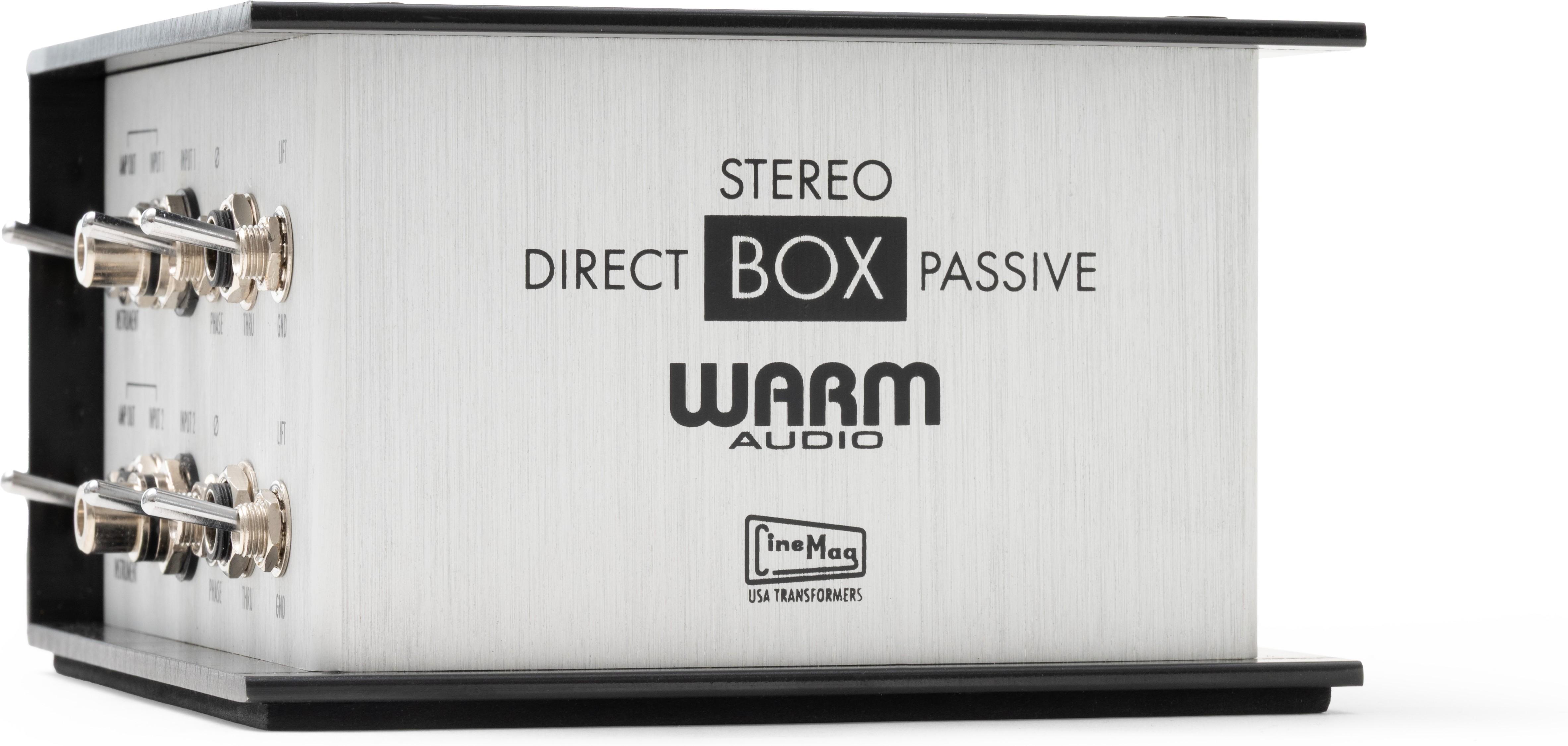Warm Audio WA-DI-P2 2 Channel Passive DI Box - Andertons Music Co.